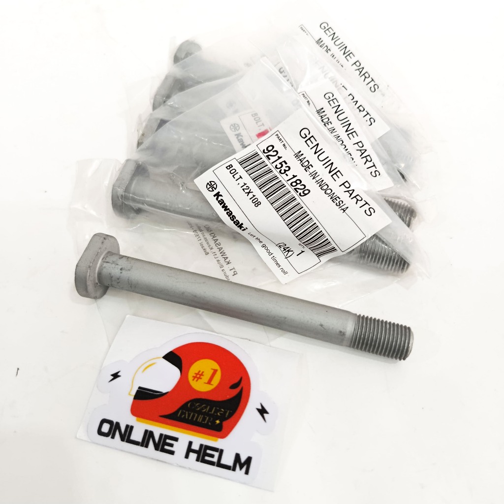 Unitrack KLX 150 DTRACKER 150 12108 Bolt ของแท้ 100% KAWASAKI