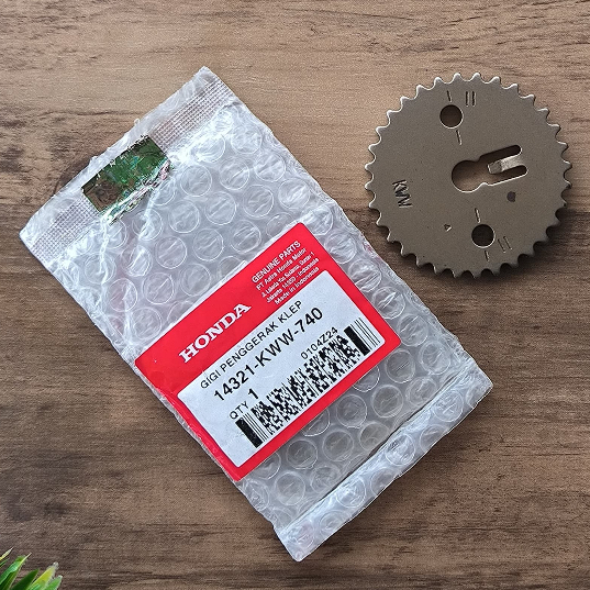 CENTRIC GEAR CRANKSHAFT BLADE ใหม่ 2011 REVO FI ORIGINAL AHM 14321-KWW-740