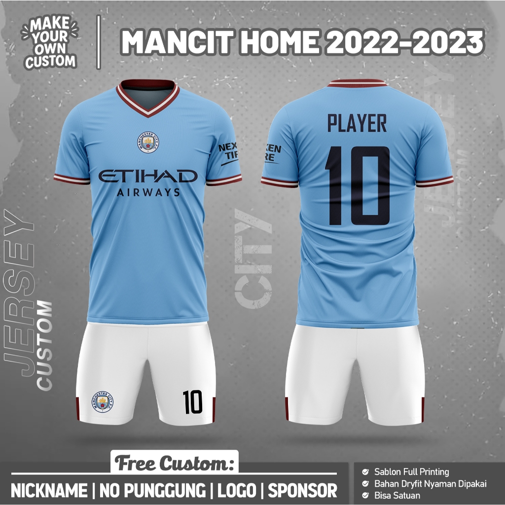 B0LA M4NC1T H0M3 2022-2023 เสื้อฟุตบอลสั้นดีไซน์ฟรีหมายเลขชื่อและด้านหลังแบบกําหนดเอง