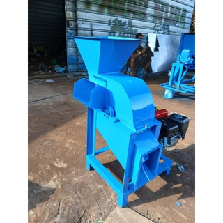 Mesin cacah rumput multifungsi dengan engine 6,5pk 2 saringan pakan ternak, kompos, jagung, ranting