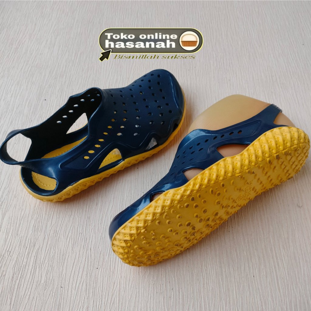 (Insole 19 Cm) Size 31 รองเท้าแตะยางผู้ชาย Cq-031