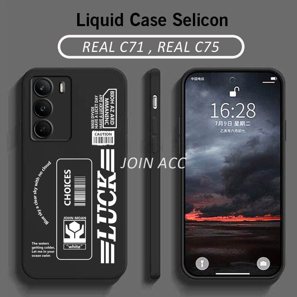 HP Liquid Case Realme C71, Realme C75 - Realme C71, Realme C75 Phone Case - Phone Protector -UV36