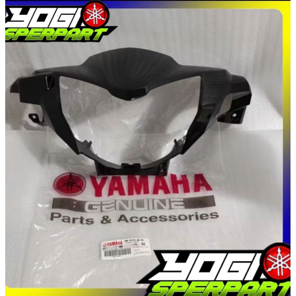 ฝาครอบไฟหน้าสีดําสําหรับ YAMAHA JUPITER MX NEW 2011 ORIGINAL 50C-F6143-00-P0