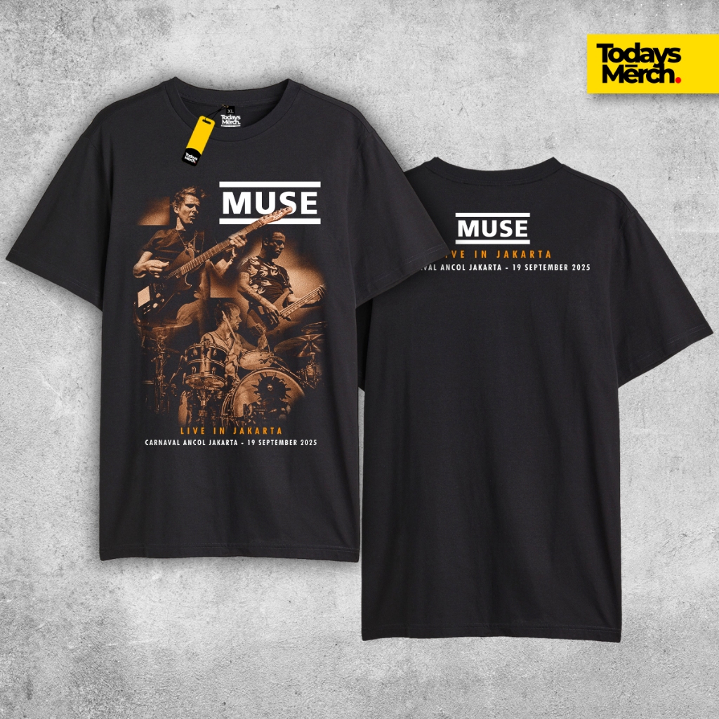 เสื้อยืด Muse Live Cotton 24s (วัสดุหนา) สินค้าวันนี้