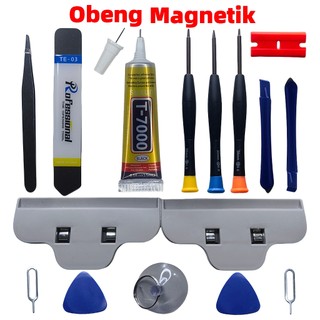 OBENG 16 in 1 SET ALAT PEMBUKA LCD HP TOUCHSCREEN CASING ALAT CONGKEL LCD HP CASING OPENING TOOLS