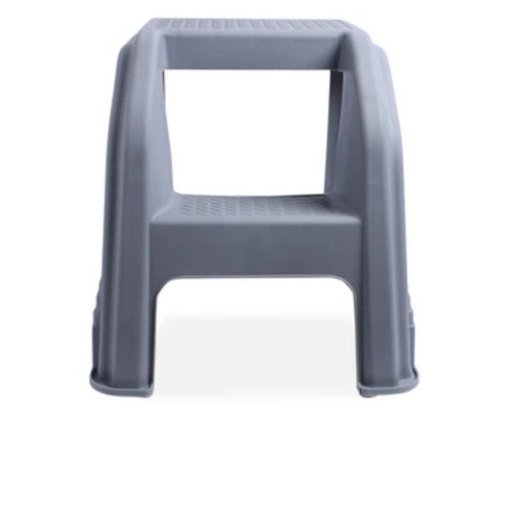 Soleil Plastic Step Stool - สีเทา