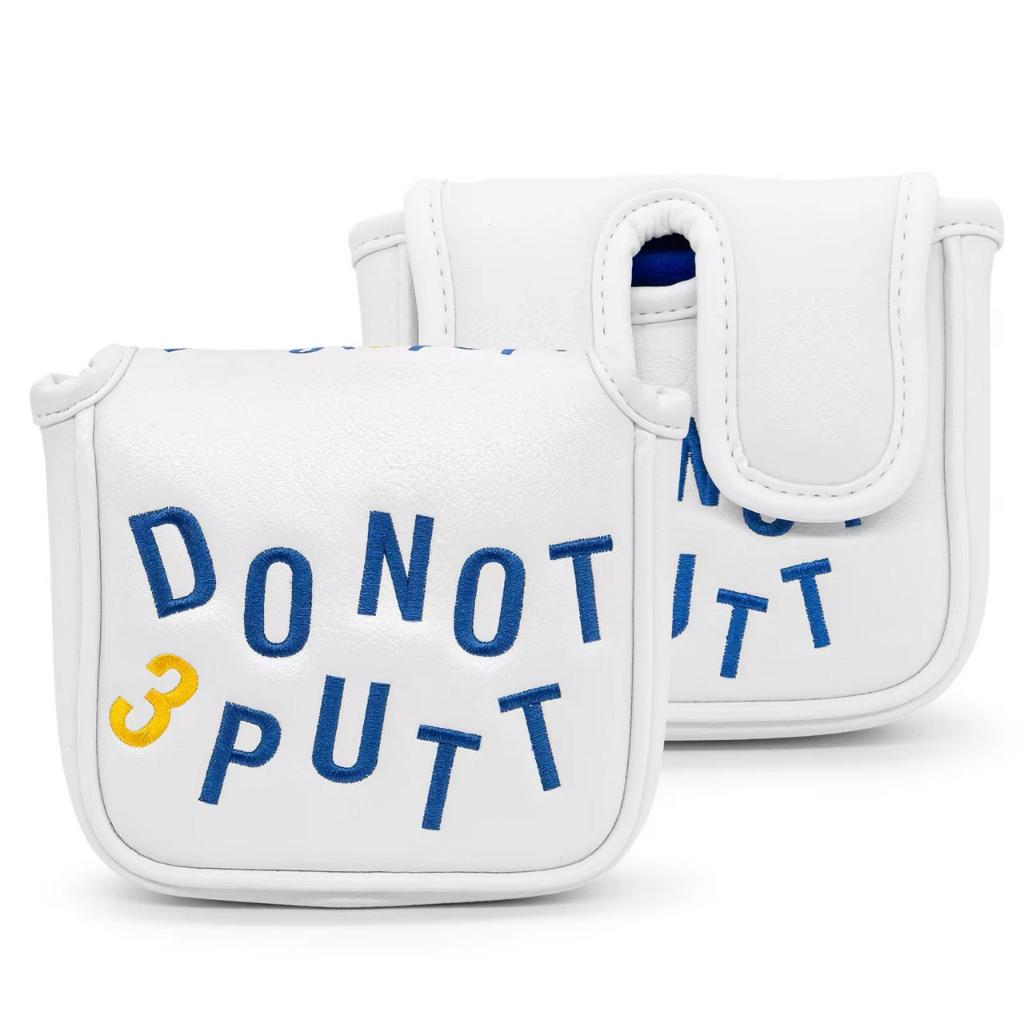 อย่า 3 Putt Mallet Putter Cover ฝาครอบหัวไม้กอล์ฟ