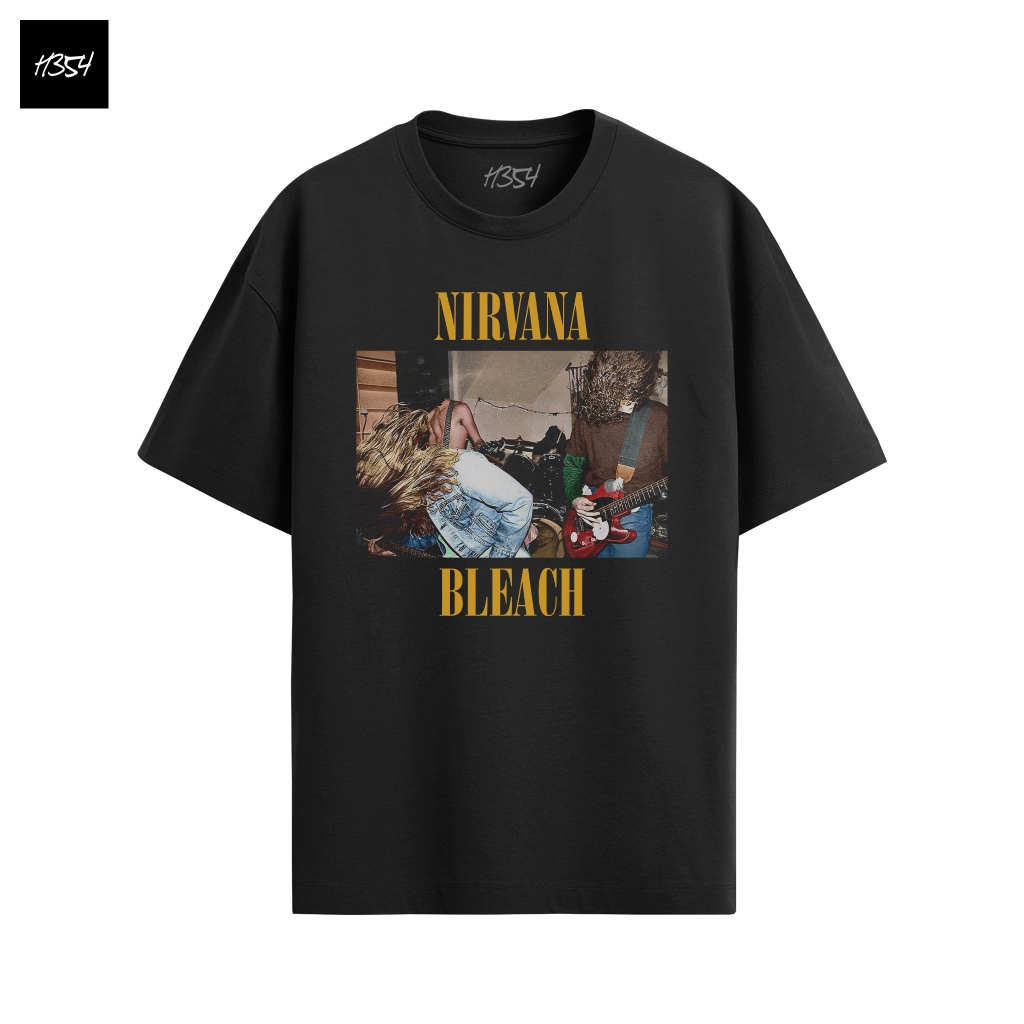 เสื้อยืดวง Nirvana - Bleach - H354 MUSIC เสื้อยืด