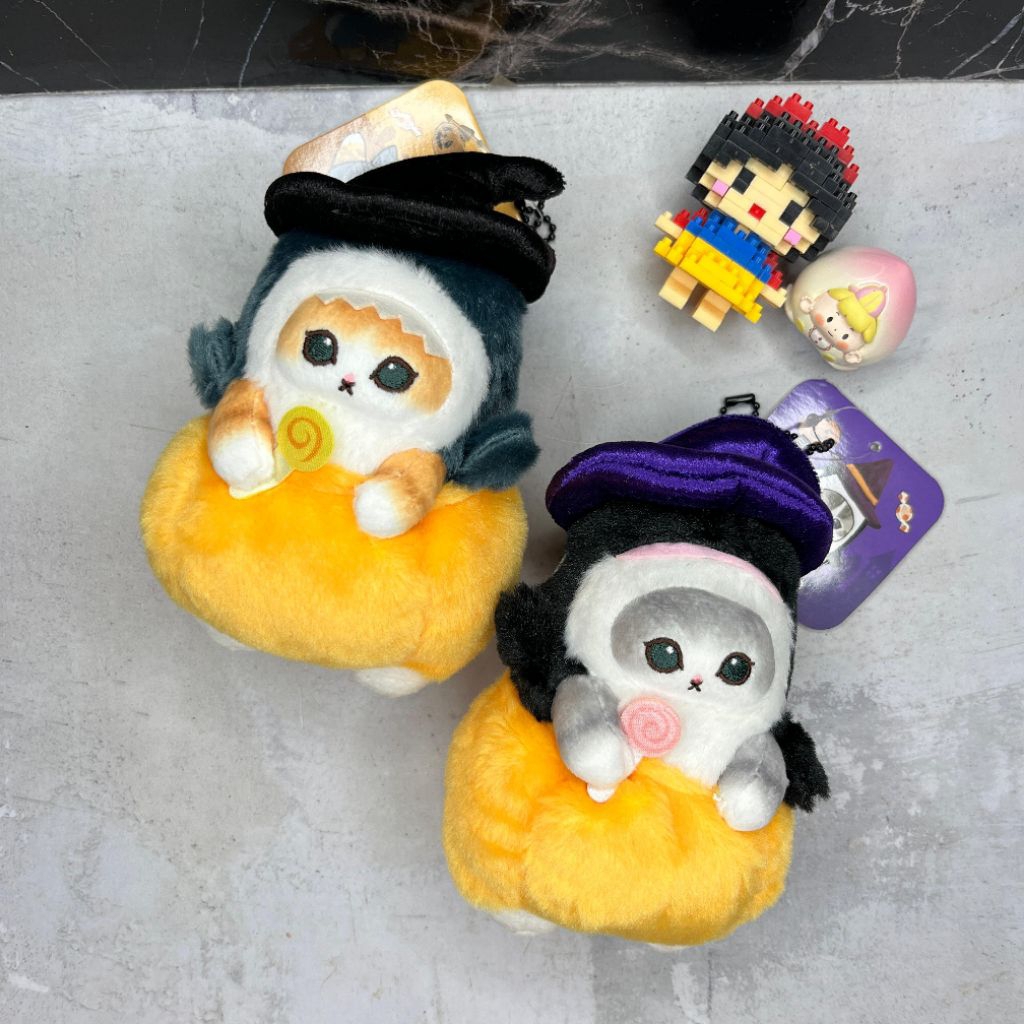 GANTUNGAN Mofusand Shark Orca พวงกุญแจฟักทองฮาโลวีน / พวงกุญแจตุ๊กตา Mofusand แท็กใหม่