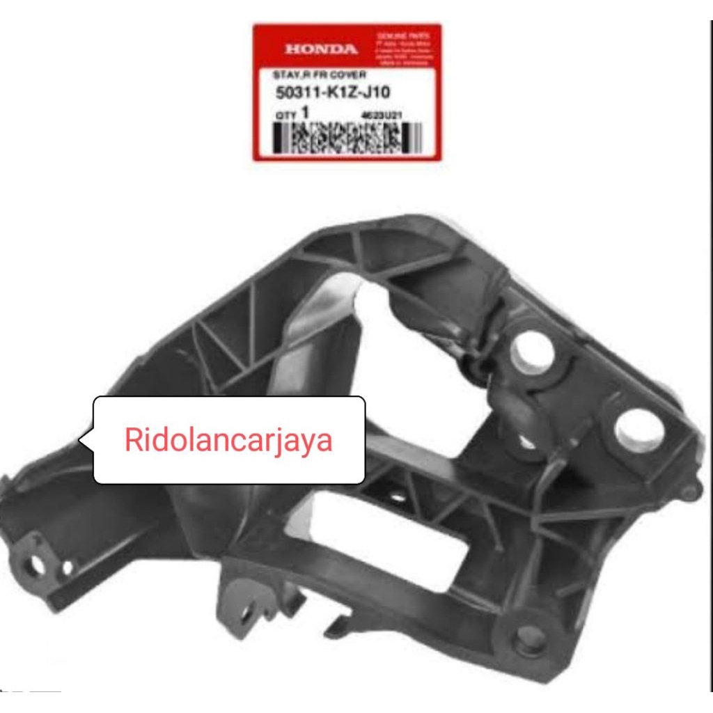 RIGHT ฝาครอบด้านหน้า MOUNT STAY R ด้านหน้า PCX 160 K1Z 50311-K1Z-J10 ต้นฉบับ HONDA AM