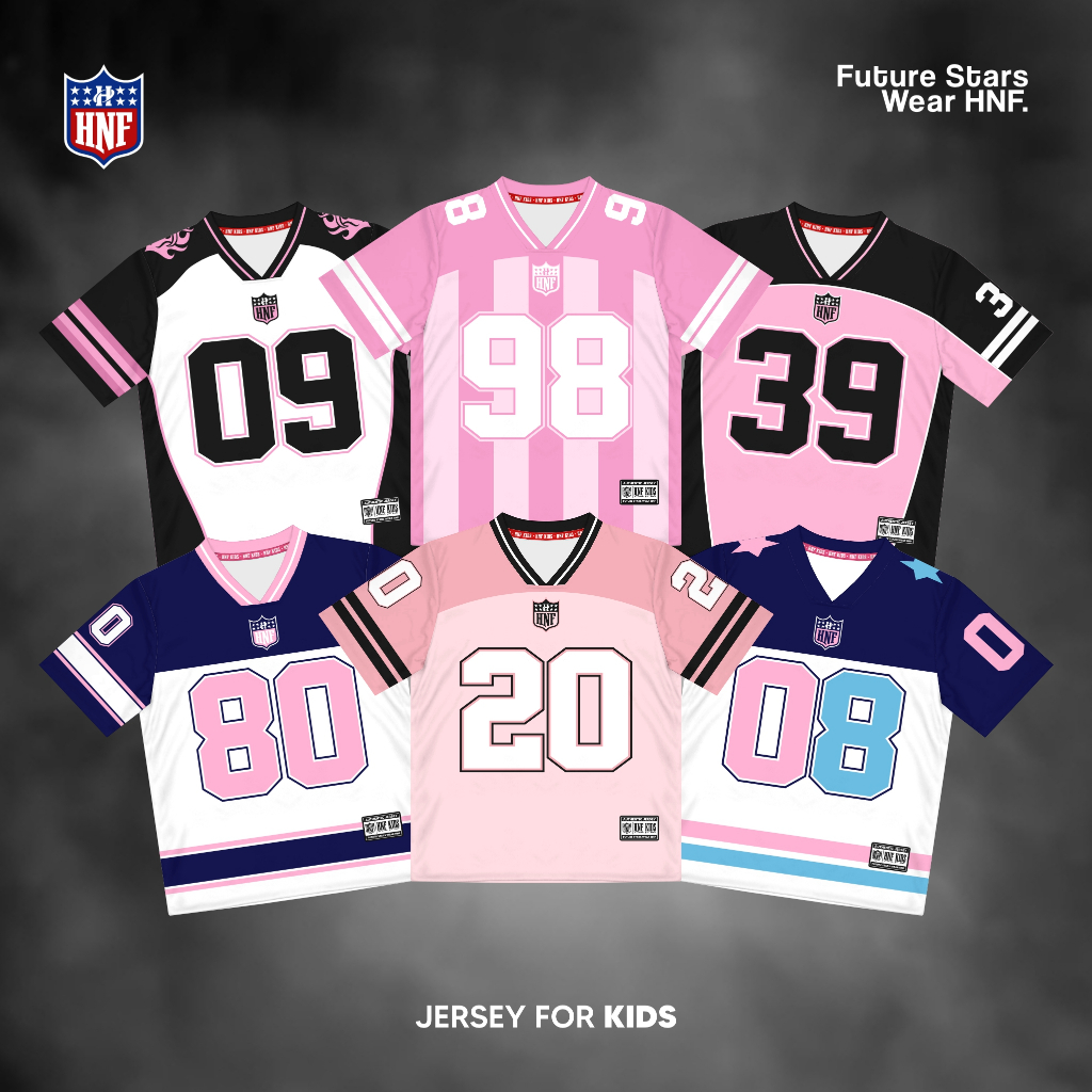 HNF KIDS Jersey / Jersey Series Number / Unisex KIDS Jersey / Streetwear Jersey / Vintage