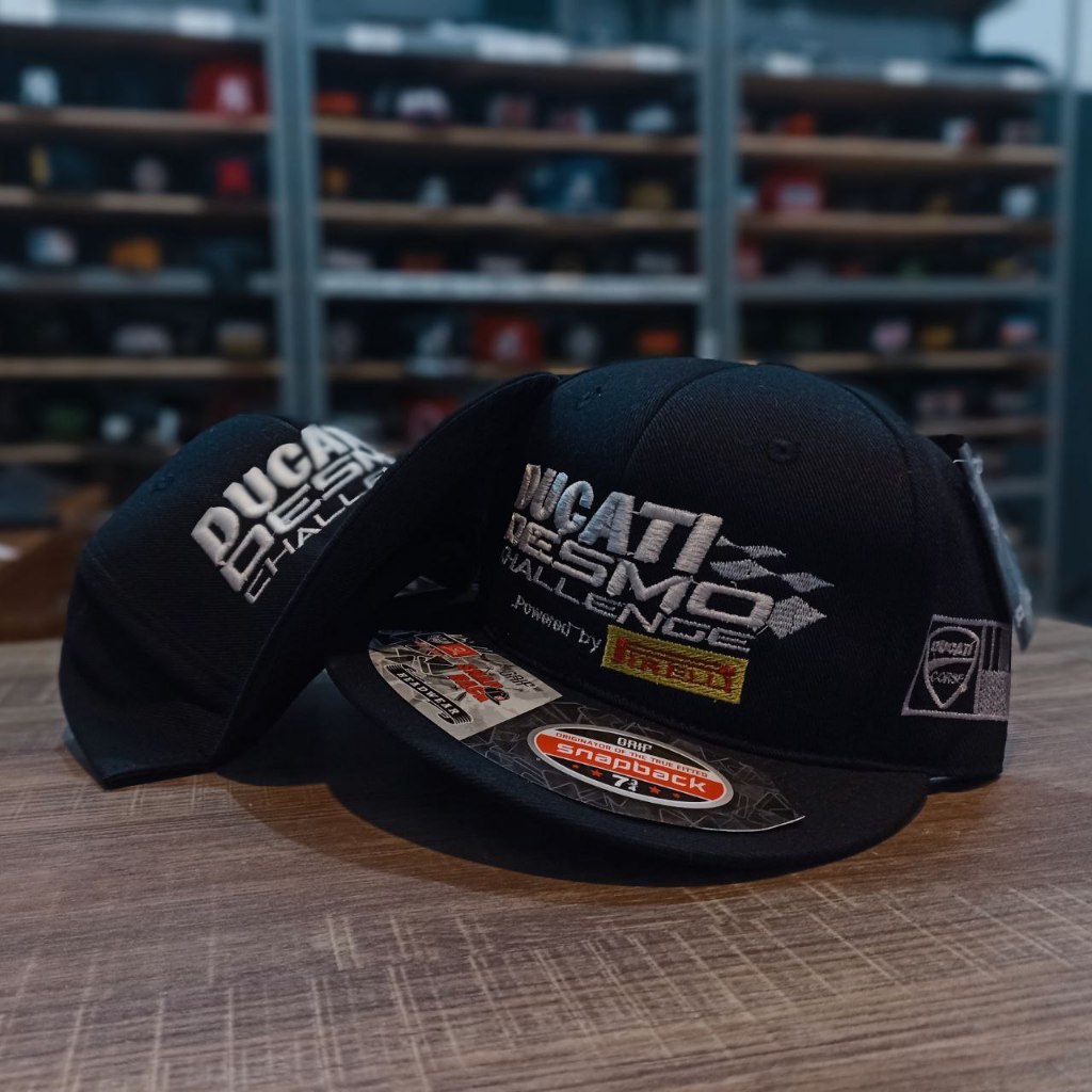 หมวก Dukati/316/หมวก Desmo Ducati/ หมวก Snapback Racing/ หมวก Ducati Racing/ หมวก Moto GP