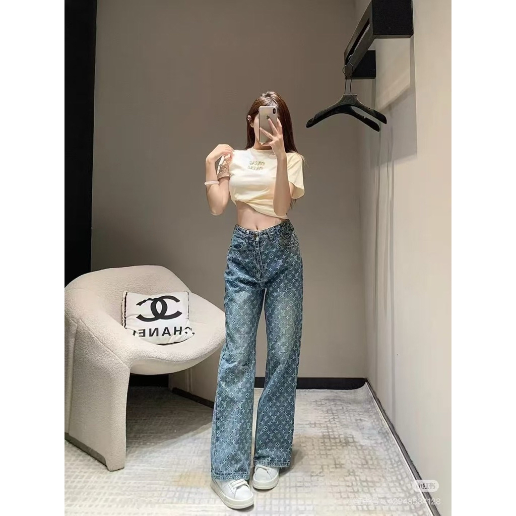 CN834 - 22215 นําเข้าจีน YANBEN กางเกงยีนส์กางเกงขายาว