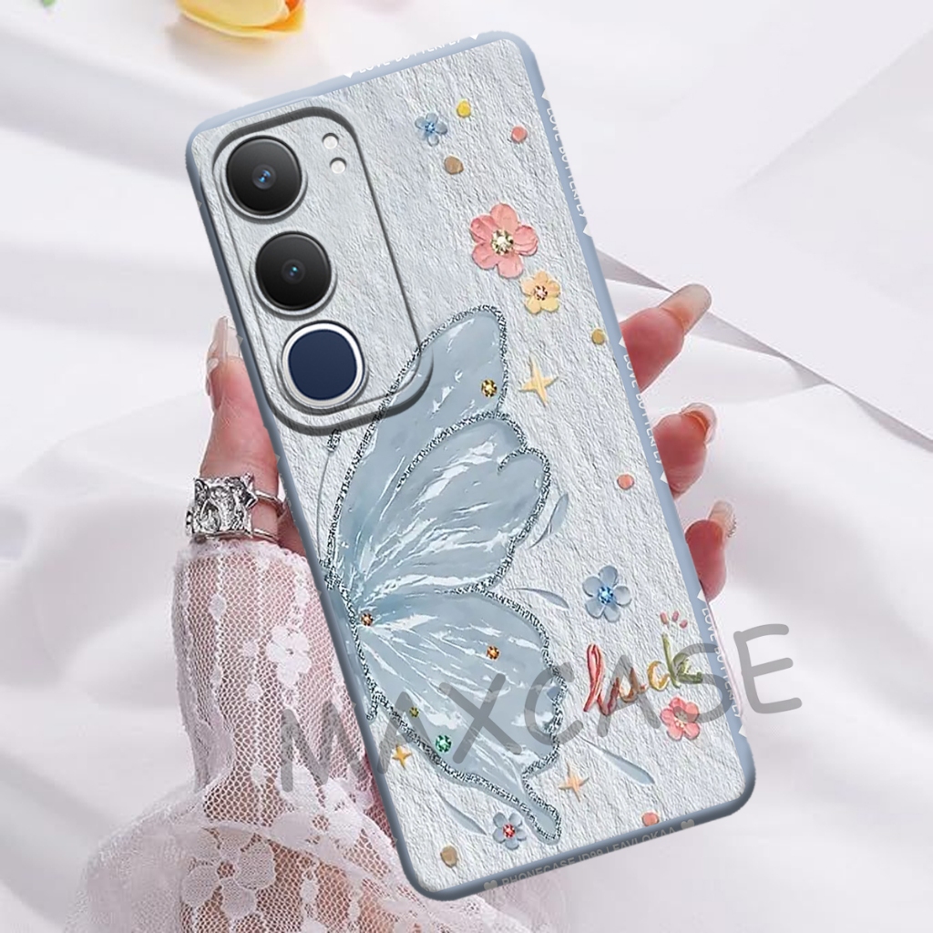 M0P กรณี VIVO Y19S Pro ล่าสุดแฟชั่นกรณีบทคัดย่อปลอก VIVO Y19s Y18 Y03 ซิลิโคน Hp กรณีน่ารักอุปกรณ์เส