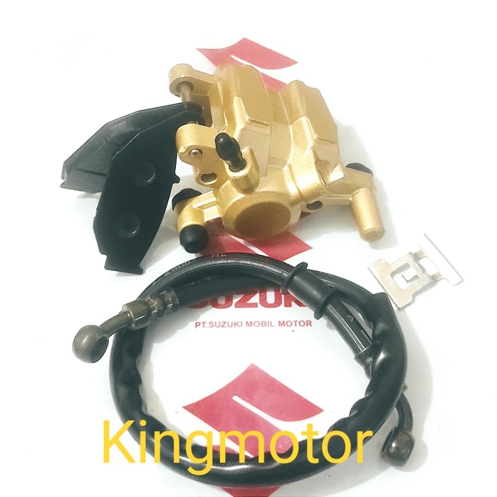 Suzuki Gsx 150 R, Gsx 150 S Caliper + ท่อเบรกหลัง, ลูกตุ้ม 150 อัน