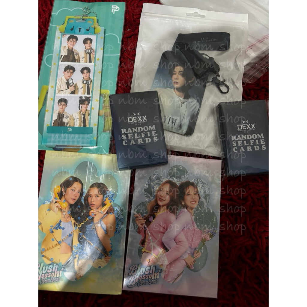 BLUSH BLOSSOM FAN FEST LOOUD OF LOVE DEXX อย่างเป็นทางการ MERCHANDISE GMMTV DMD NAMTANFILM JUNEMEWNI