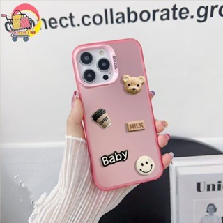 GC129 Premium Matte Hard Case 3d ตุ๊กตาเด็กหมีสําหรับ ITEL S25 ULTRA S23 PLUS A70 A80 A90 P55 RS4 CI