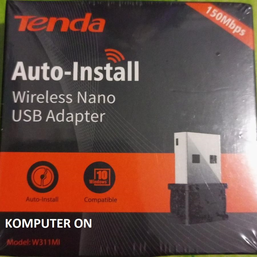 อะแดปเตอร์ไร้สาย USB WiFi Mini Nano Tenda W311MI W311 150Mbps