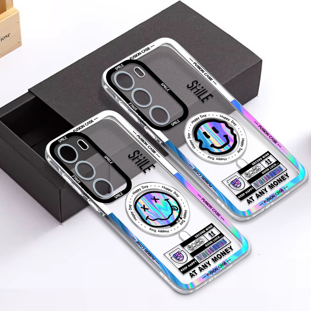 Softcase Hp Vivo Y19S Pro ล่าสุด 2025 Clear Case Motif Casing Vivo Y19S 4G ถุงลมนิรภัยซิลิโคน HBV-07