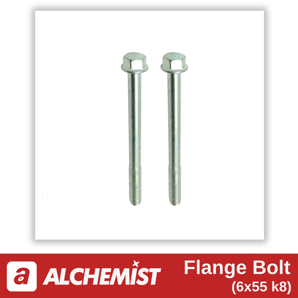 Universal 6x55 K8 หน้าแปลน Bolt สําหรับทุกยี่ห้อ / Universal 6x55 K8 หน้าแปลน Bolt สําหรับรถจักรยานย