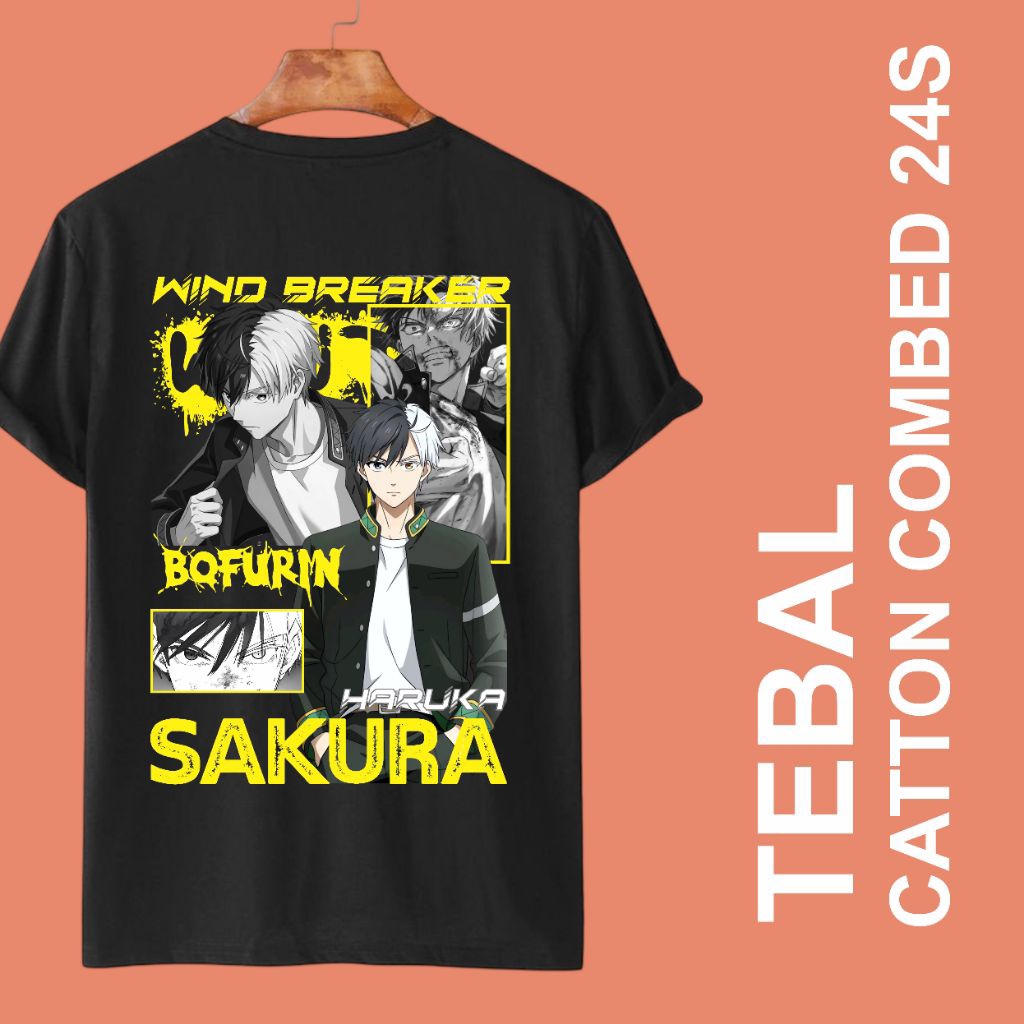 เสื้อยืด Sakura Haruka Wind Breaker