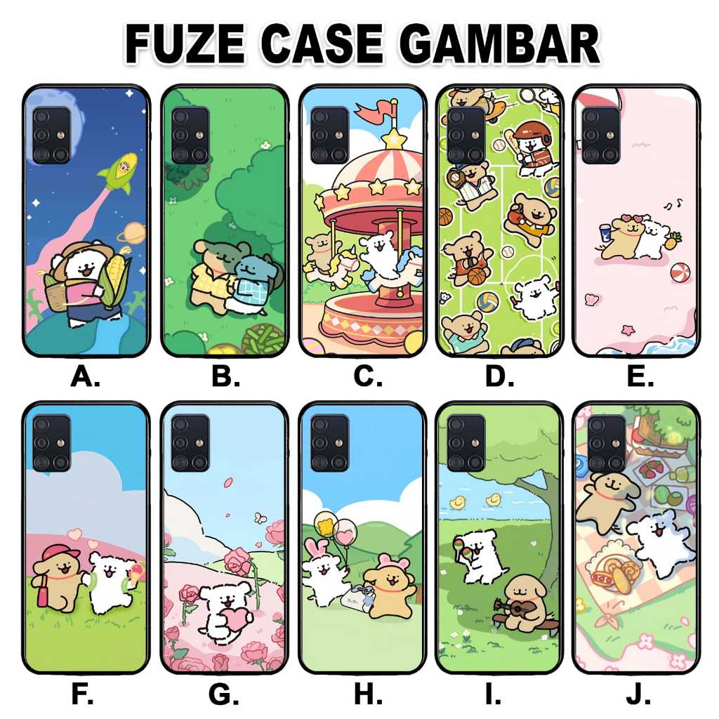 Redmi 9 Redmi 9A Redmi 9C Redmi K30 Redmi Note 10 Fuze กรณีที่ไม่ซ้ํากันภาพน่ารักสาว FM-17