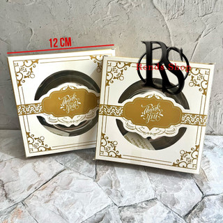(isi 100)Souvenir ASBAK Berbahan STAINLES Kemasan BOX PASANG SENDIRI Free ucapan terima kasih