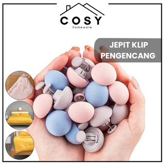 COSY Jepit Sprei Kasur Klip Pengencang Sprei Penjepit Seprei Anti Geser Penjepit Ujung Sprei