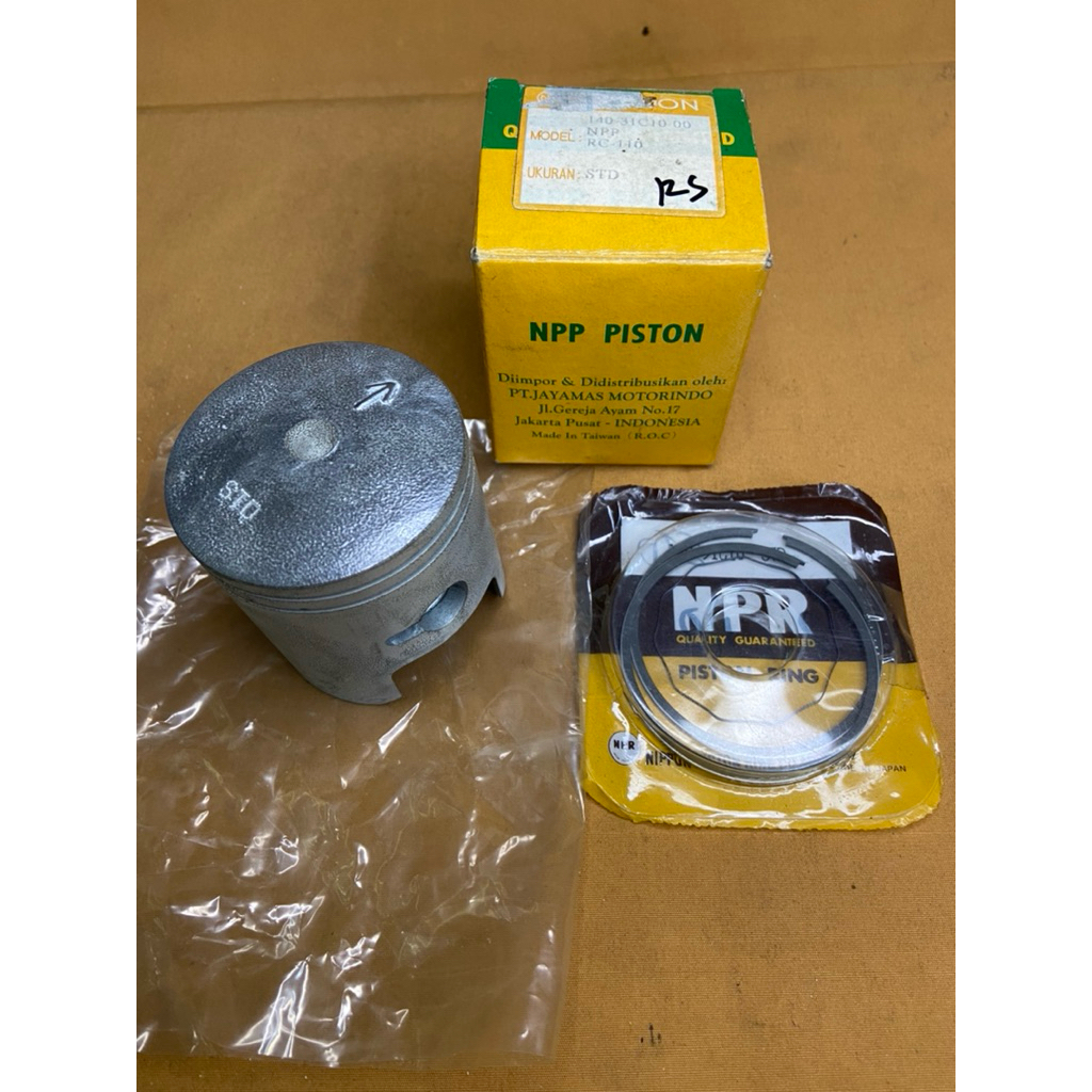 ลูกสูบชุดแหวนลูกสูบ Suzuki RC110 RC 110 Original NPP OS STD 25