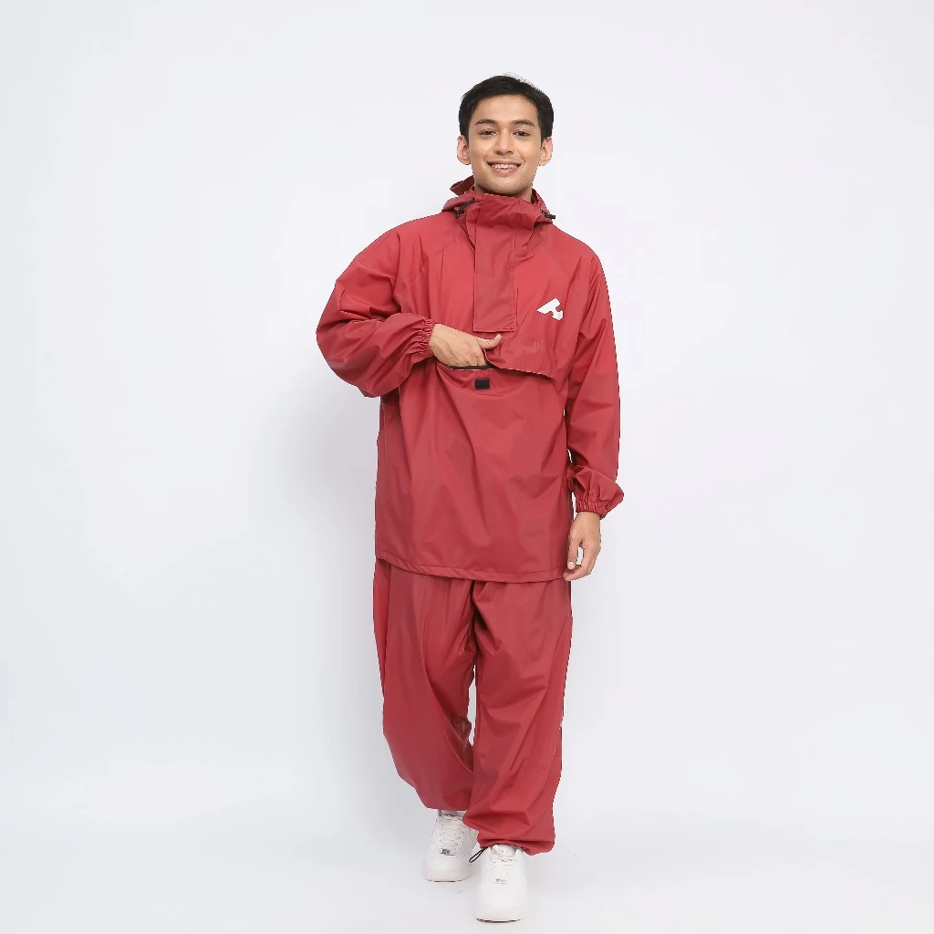 Hijasku เสื้อกันฝนชุดจิงโจ้หนา PVC ผู้ชายผู้หญิงชุดจัมโบ้ thumbnail 7