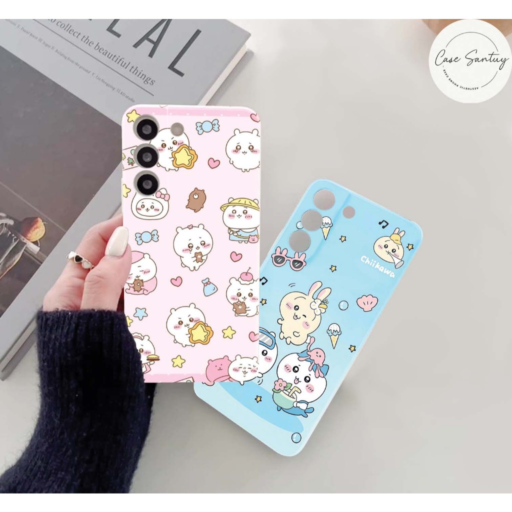 Softcase Aesthetic Chikawaกระต่ายน่ารักอินเทรนด์สําหรับXiaomi Redmiหมายเหตุ 14 13 12 11 10 9 8 7 6 R
