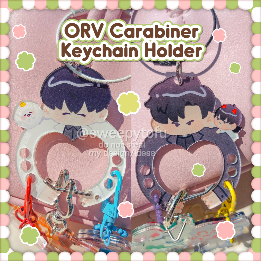 GANTUNGAN ORV Carabiner พวงกุญแจผู้ถือพวงกุญแจตกแต่งกระเป๋า Omniscien Readers Viewpoint Kim dokja Yo