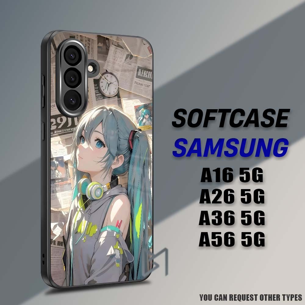 BC59 Softcase Glitter Samsung A16 | A26 | A36 | A56 | 5G | Glossy Hp Silicone Mica Protective Cover 