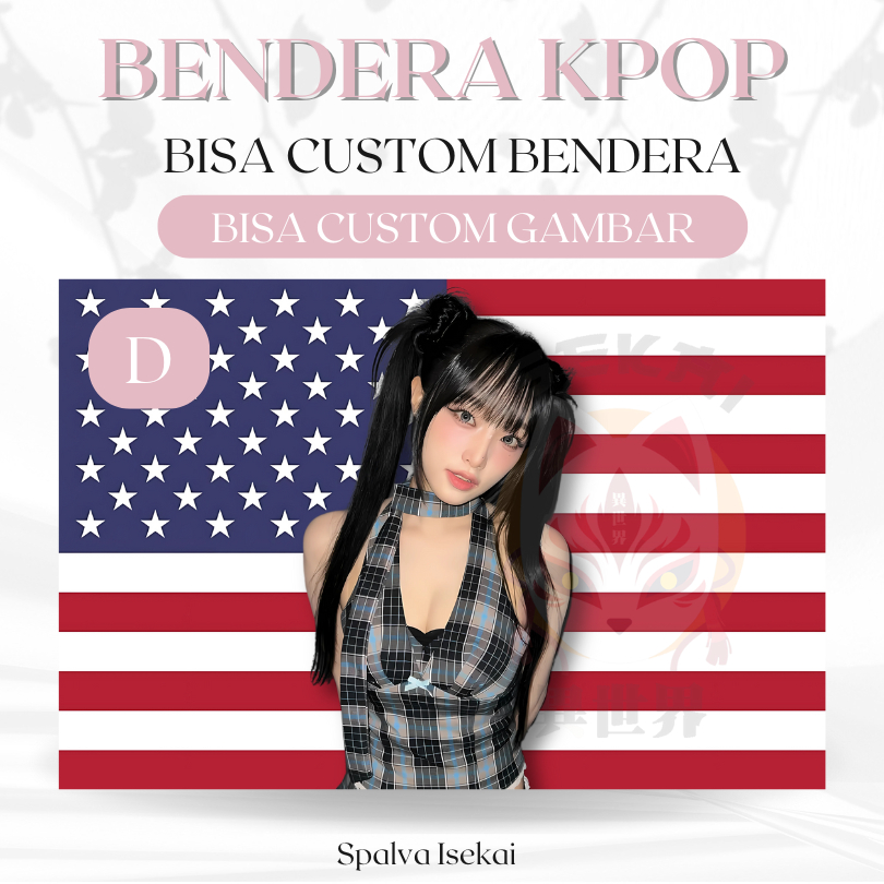 AMERICAN FLAG KPOP YENA IZONE Iz*One / โปสเตอร์ KPOP / KPOP FLAG Choi Yena / KPOP Tapestry / Tapestr