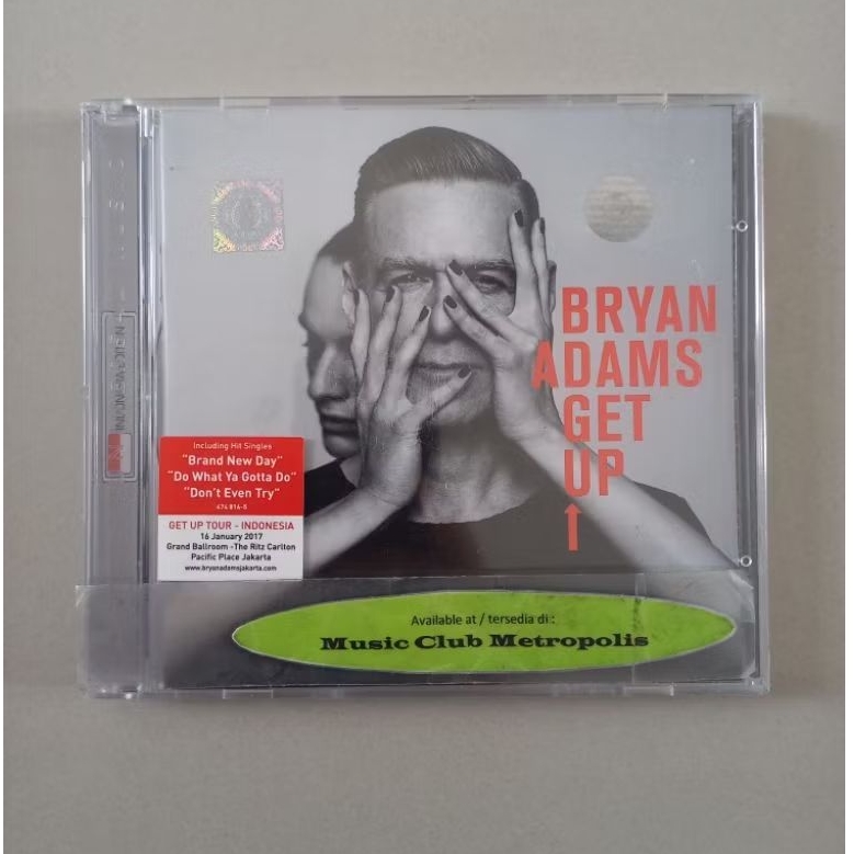 BRYAN ADAMS CD - GET UP IMPORTED