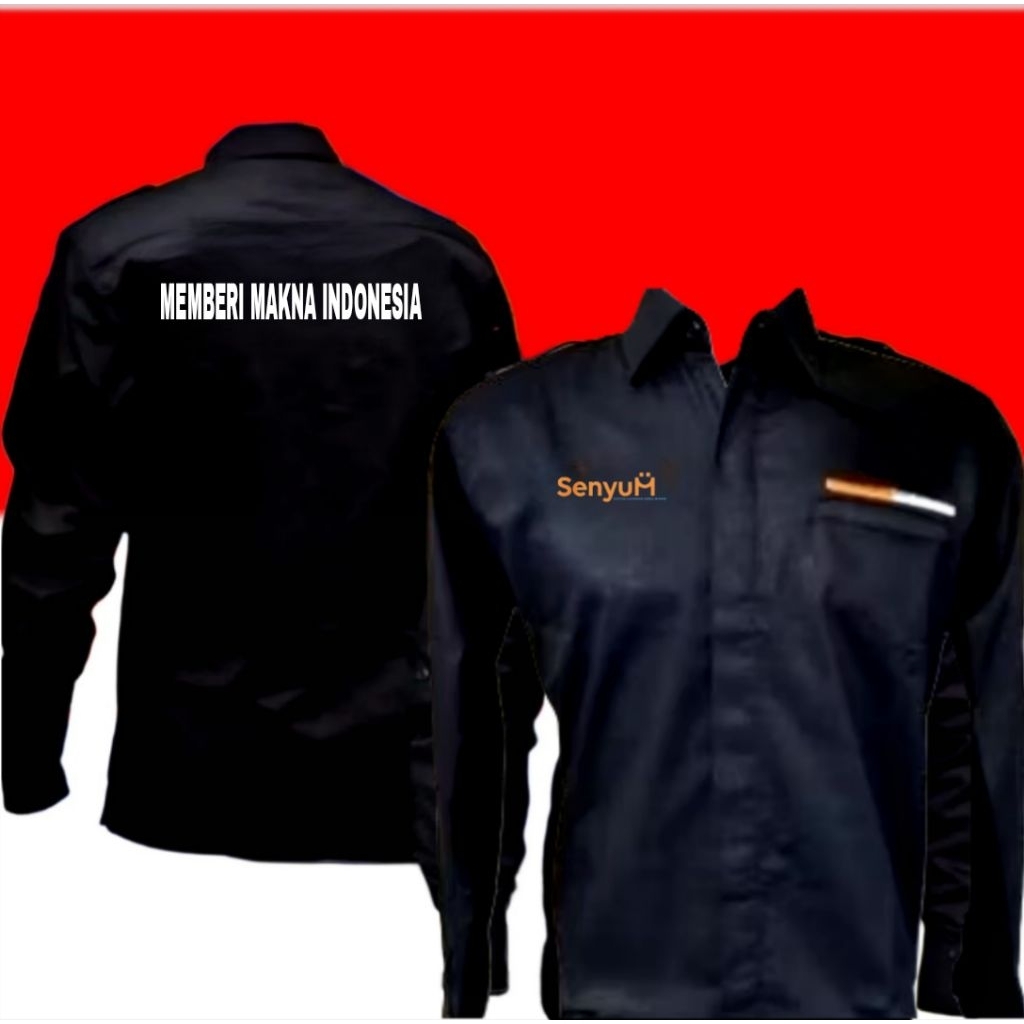 KEMEJA 1 กระเป๋า BRI ยิ้มเสื้อ BRI ยิ้มเสื้อ BRI ยิ้มเสื้อทํางาน BRI SMILE เสื้อทํางาน BRI SMILE ชุด