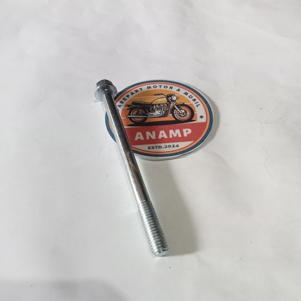 น็อตบล็อกเครื่องยนต์ MESIN ฯลฯ M6x80 nutmeg Konci 8 Universal Price สําหรับ (2 ชิ้น)