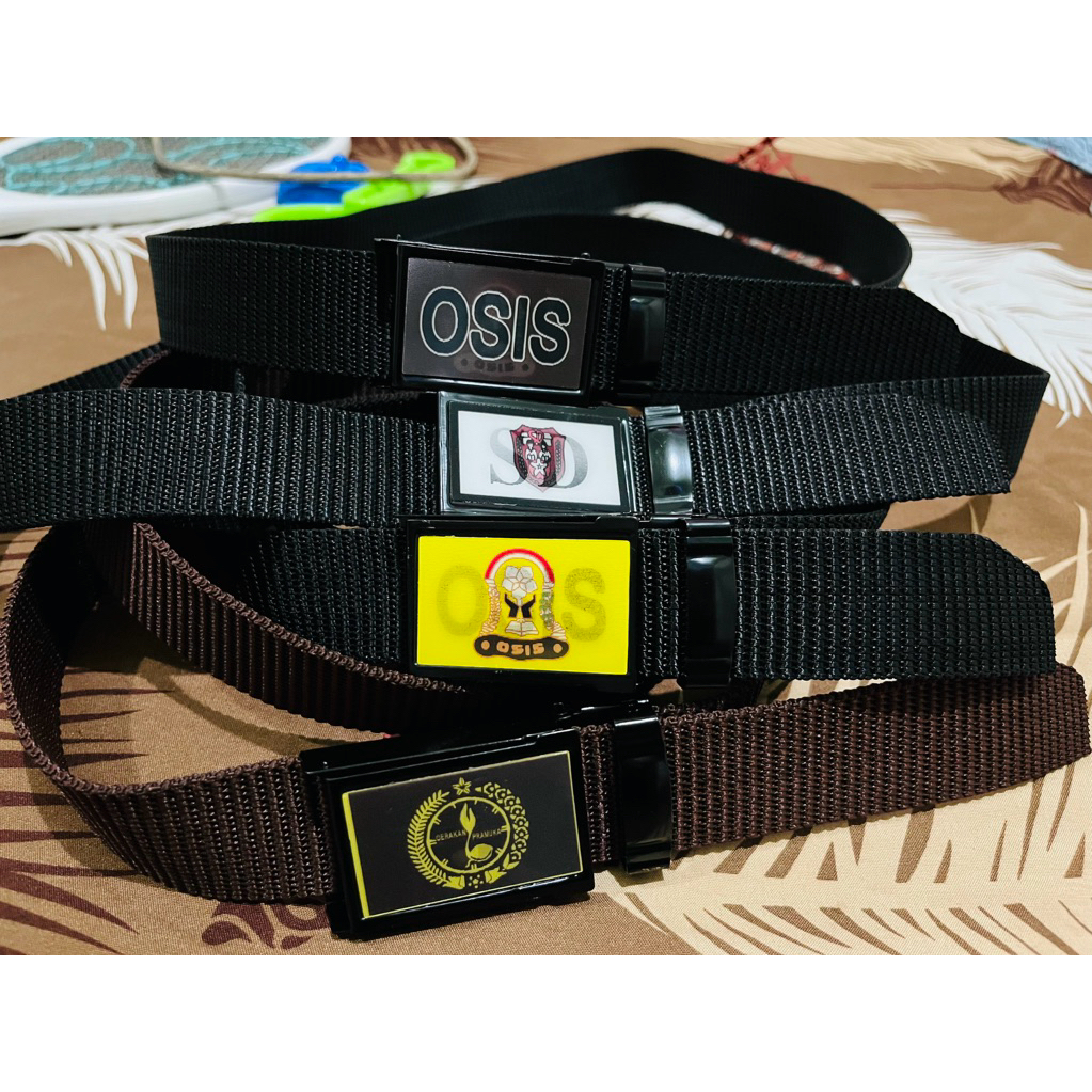 YF CHILDRENS BELT FOR ELEMENTARY SCHOOL, JUNIOR HIGH SCHOOL, HIGH SCHOOL, ไนลอน 3.5 ซม.