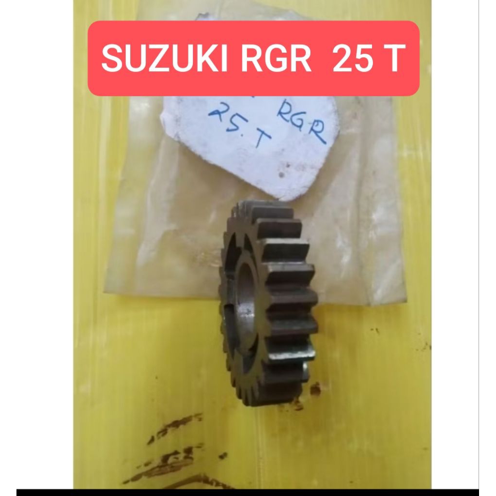 MESIN อัตราทดเกียร์เกียร์เครื่องยนต์ suzuki RGR 150 RGR150 25 T