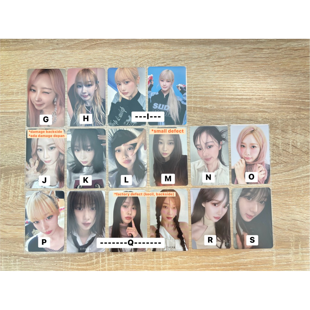 [READY] GISELLE AESPA OFFICIAL PHOTOCARD (GT)