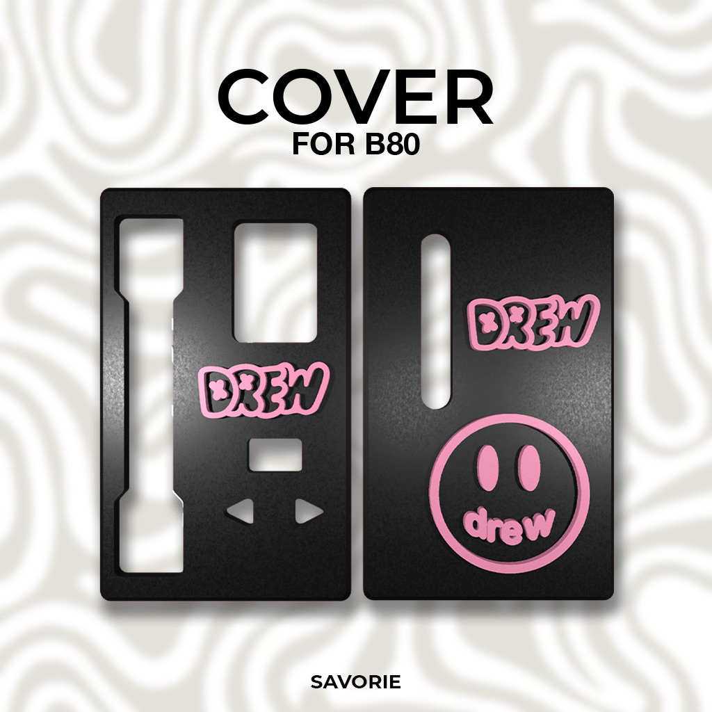 DREW BLACK PINK B8O CASE 3D PRINT MAGNETIC