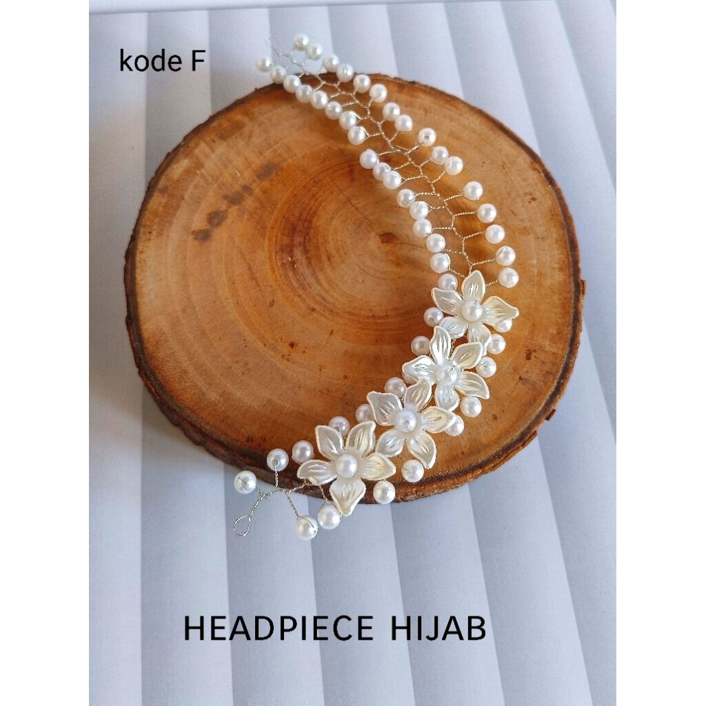 จัดส่งรวดเร็ว HIJAB HEADPIECE/HIJAB CROWN/HIJAB STYLE (CODE F)