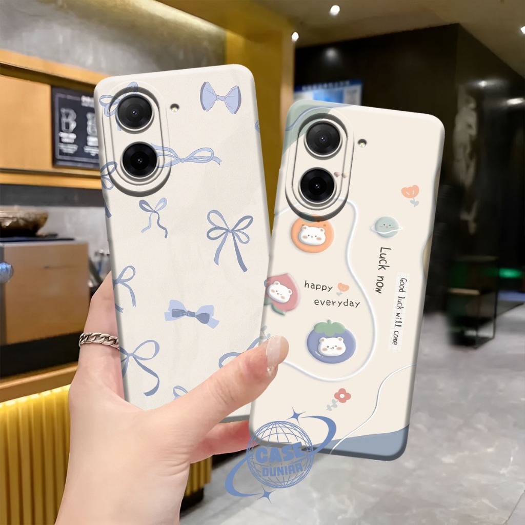 Softcase Casing Case HP Redmi A5 2025 Cute Aesthetic ล่าสุด Custom Girls Boys Silicone Casing hp sof