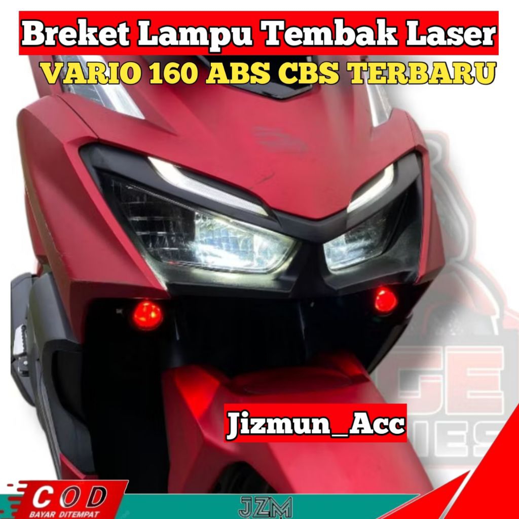 D2 Laser Spotlight Bracket สําหรับ VARIO 160 CBS ABS ใหม่ล่าสุด 2025 ราคา ถูกที่สุด ดีลบีเคเค แกลเลอรีภาพที่ 5