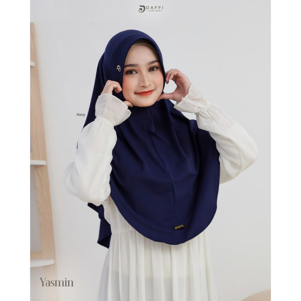Yasmin Series Size Mom - Daffi Hijab Instant Hijab Jersey Perfume Material