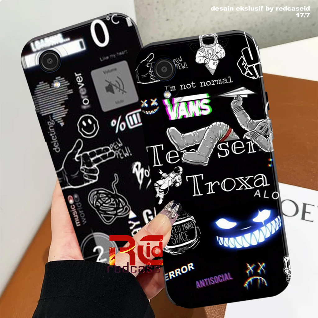 เคสโทรศัพท์ HP Samsung A03 Core / A01 Core / A01 - เคส ProCamera - Cool Sticker Motif Softcase