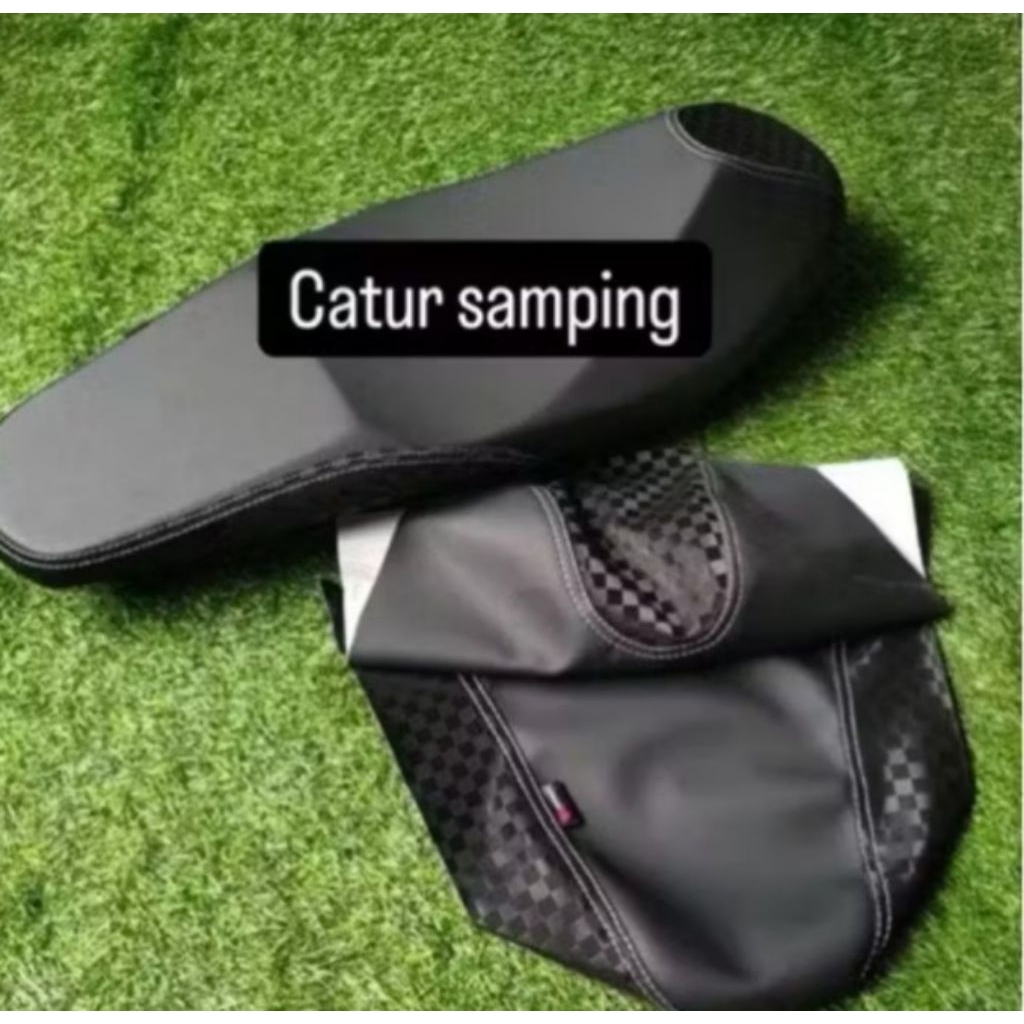 ฝาครอบ/LEATHER MADE OF SANDPAPER + TEXTURE, ARE 2 CHOICES OF MOTIFS สําหรับ ALL READY NMAX, PCX, VAR