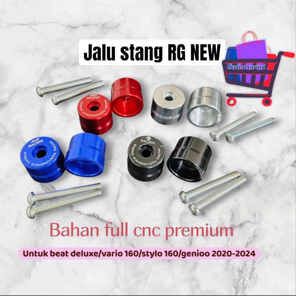 แฮนด์ RG FULL CNC MOTORCYCLE BEAT DELUXE-VARIO 160-STYLO 160-GENIO 2020-2024