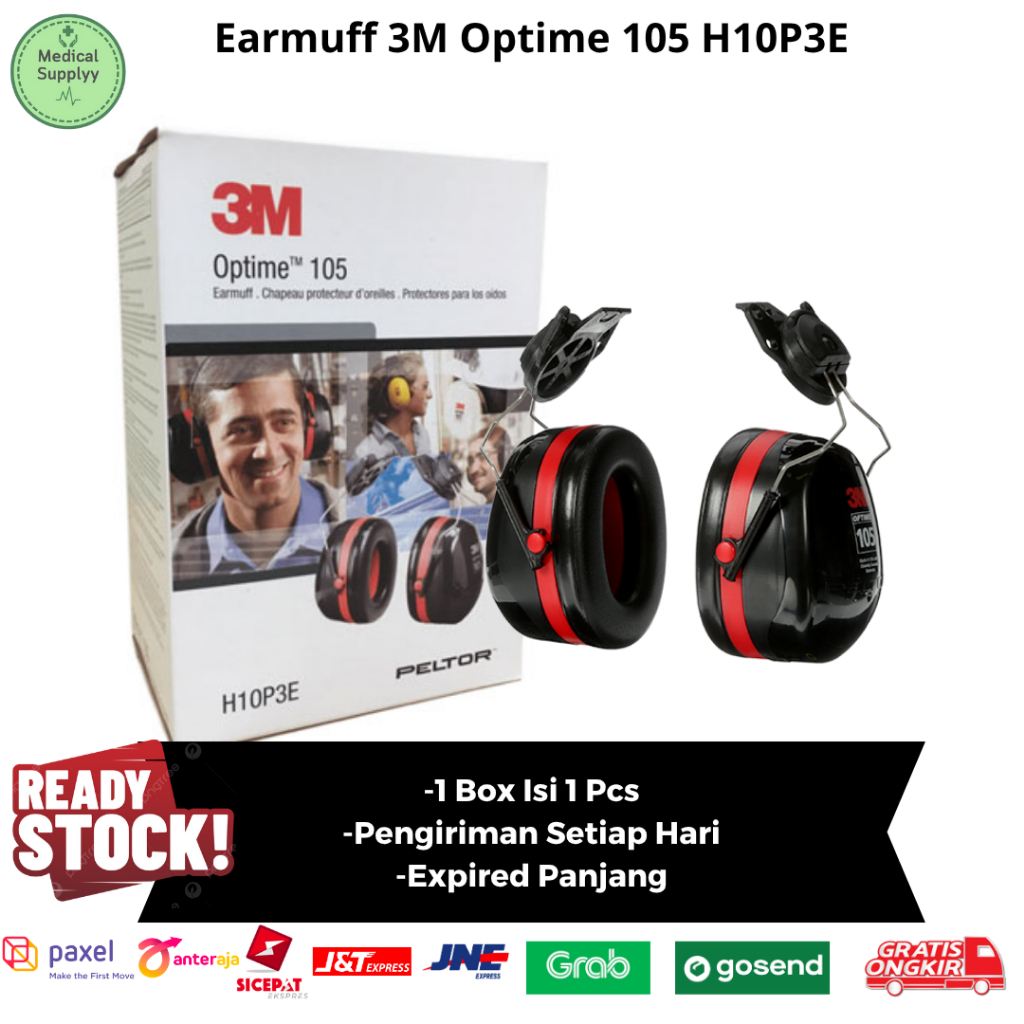 Peltor Earmuff 3M Series H10A/H10P3E Optime 105 ที่อุดหู