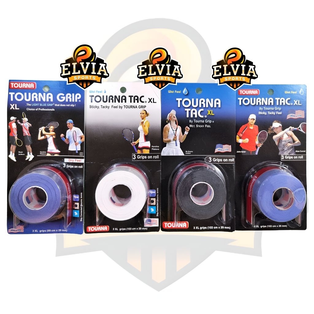 Tourna Tac & Tourna Grip โดย Tourna | กริปพันด้ามไม้กันลื่นเดิมจากสหรัฐอเมริกา
